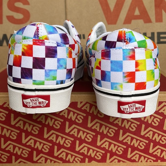 Vans Comfycush Era The-Dye Checkerboard sneakers Men’s - Picture 14 of 16